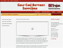 Tablet Screenshot of golfcarbattery.co.za